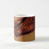 Still Life Bloaters and Garnic by Vincent van ゴッホ コーヒーマグカップ (中央)