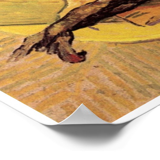 Still Life Bloaters and Garnic by Vincent van ゴッホ ポスター (角)