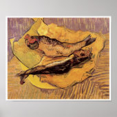 Still Life Bloaters and Garnic by Vincent van ゴッホ ポスター (正面)