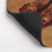 Still Life Bloaters and Garnic by Vincent van ゴッホ マウスパッド (コーナー)