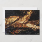 Still Life Bloaters by Vincent vanゴッホ招待状 (正面)