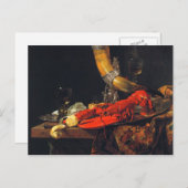 Still life by Willem Kalf ポストカード (正面/裏面)