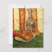 Still Life DecanterとLemons by Vincent van ゴッホ (正面)