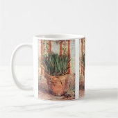 Still Life Flowerpot w Chives by Vincent van ゴッホ コーヒーマグカップ (左)