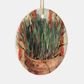 Still Life Flowerpot w Chives by Vincent van ゴッホ セラミックオーナメント (右)