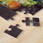 Still Life Flowers and Fruit by Jan van Huysum ジグソーパズル (側面)