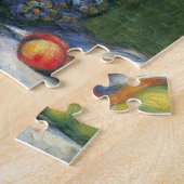 Still Life Flowers and Fruit by Pierreルノアール ジグソーパズル (側面)