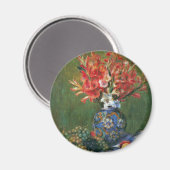 Still Life Flowers and Fruit by Pierreルノアール マグネット (正面/裏面)