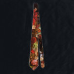 Still Life Flowers in a Vase by Vincent van Gogh ネクタイ<br><div class="desc">Now available! Double sided printed ties! Twice as nice! Vase with Poppies, Cornflowers, Peonies and Chrysanthemums by Vincent van Gogh is a vintage fine art post impressionism still life floral painting. A bouquet with a variety of blooming fresh cut spring garden flowers in a vase. About the artist: Vincent Willem...</div>