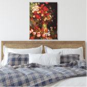 Still Life Flowers in a Vincent vanゴッホ キャンバスプリント (インサイチュ (寝室))