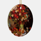 Still Life Flowers in a Vincent vanゴッホ セラミックオーナメント (右)