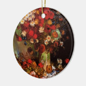 Still Life Flowers in a Vincent vanゴッホ セラミックオーナメント (左)