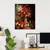 Still Life Flowers in a Vincent vanゴッホ ポスター (ホームオフィス)