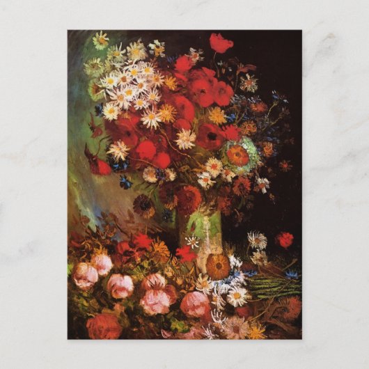 Still Life Flowers in a Vincent vanゴッホ ポストカード (正面)