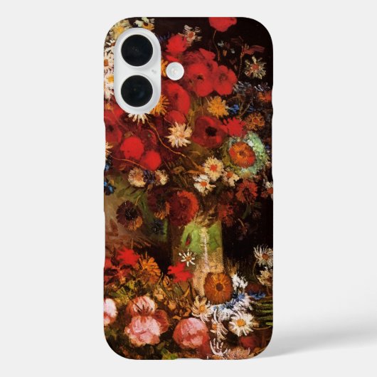 Still Life Flowers in a Vincent vanゴッホ Case-Mate iPhoneケース (裏面)