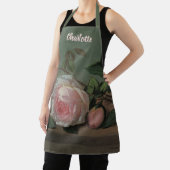 Still Life Flowers on a Ledge by Otto Ottesen エプロン (インサイチュ)