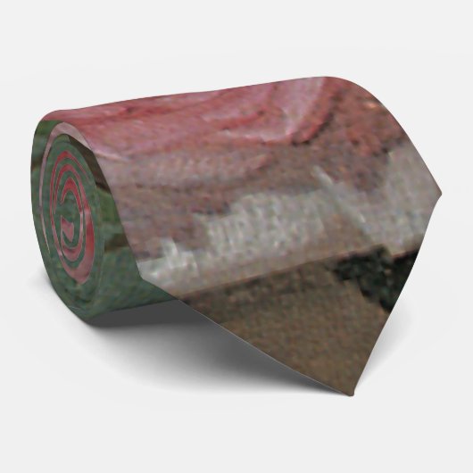 Still Life Flowers on a Ledge by Otto Ottesen ネクタイ (ロール)