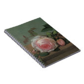 Still Life Flowers on a Ledge by Otto Ottesen ノートブック (右側)