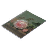 Still Life Flowers on a Ledge by Otto Ottesen ノートブック (左側)