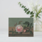 Still Life Flowers on a Ledge by Otto Ottesen ポストカード (スタンド正面)