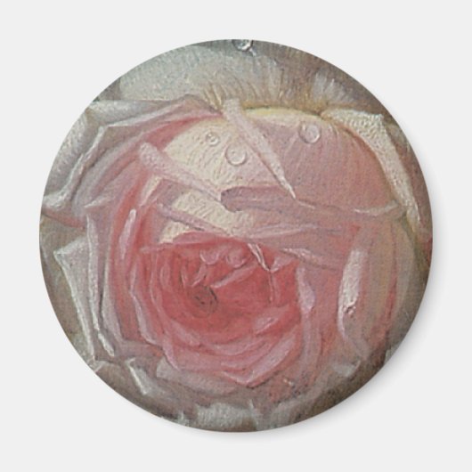 Still Life Flowers on a Ledge by Otto Ottesen マグネット (正面)