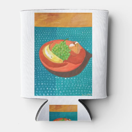 Still Life- Fruit on the Plate 缶クーラー (正面)