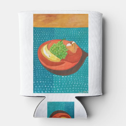 Still Life- Fruit on the Plate 缶クーラー (裏面)