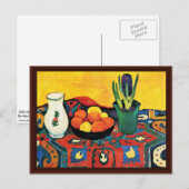 Still Life: Hyacinth Rug By Macke 威厳がある ポストカード (正面/裏面)