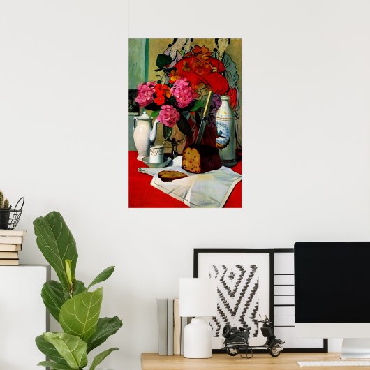 Still Life in Chinese Painting  ポスター (ホームオフィス)