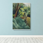 Still Life Landscape by Patrick Henry Bruce キャンバスプリント (インサイチュ (ウッドフロア))