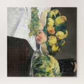 Still Life Lemon Peaches by Manet Impressionist ジグソーパズル (横)