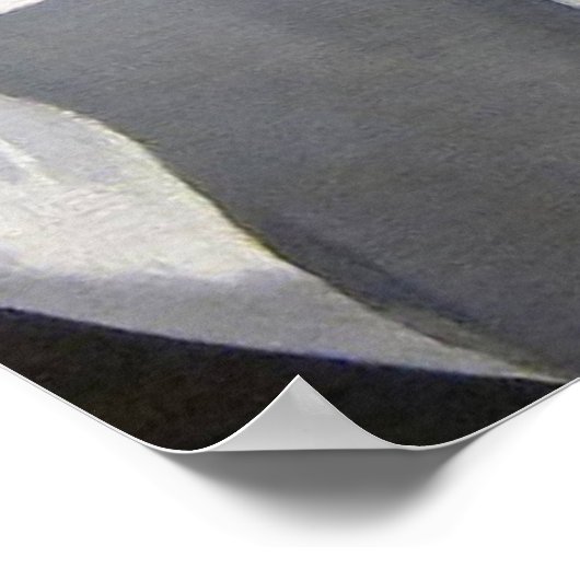 Still Life Lemon Peaches by Manet Impressionist ポスター (角)