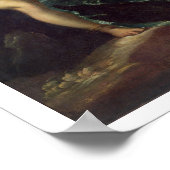 Still Life of Fish, c.1670-80 (キャンバス上の油) ポスター (角)