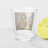 Still Life of Flowers in a Wan-Li Vase ショットグラス (裏面)