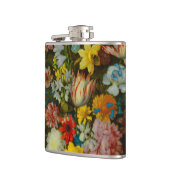 Still Life of Flowers in a Wan-Li Vase フラスク (左)