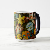 Still Life of Flowers in a Wan-Li Vase モーフィングマグカップ (正面右)