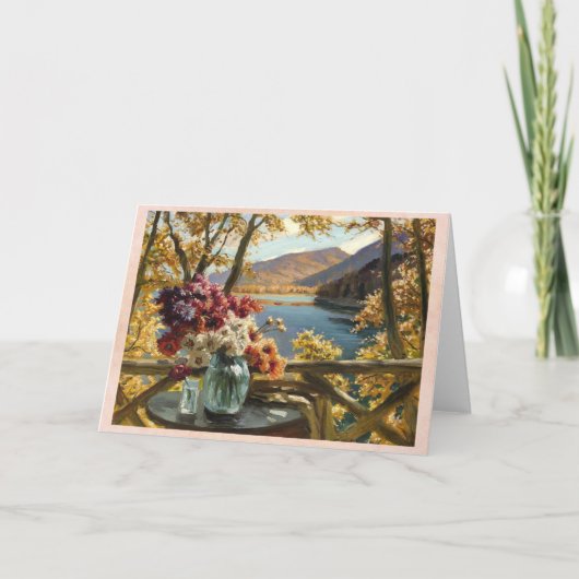 Still Life on a Terrace, Constantin Westchiloff カード (正面)