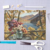 Still Life on a Terrace, Constantin Westchiloff 薄葉紙 (クラフト)