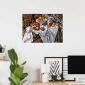 Still Life Oranges - Paul Cezanne Painting Art ポスター (ホームオフィス)