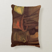 Still Life Paintbrushes inポットby Vincent van ゴッホ アクセントクッション (裏面(縦))