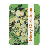 Still Life - Pink Rose in a花瓶。 マグネット (縦)