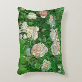 Still Life: Pink Roses by Vincent vanゴッホ アクセントクッション (正面(垂直))
