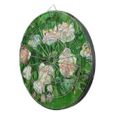 Still Life: Pink Roses by Vincent vanゴッホ ダーツボード (正面右)