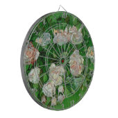 Still Life: Pink Roses by Vincent vanゴッホ ダーツボード (正面左)