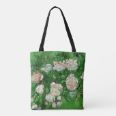 Still Life: Pink Roses by Vincent vanゴッホ トートバッグ (裏面)