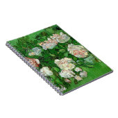 Still Life: Pink Roses by Vincent vanゴッホ ノートブック (右側)