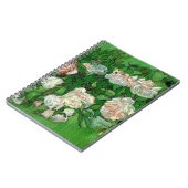 Still Life: Pink Roses by Vincent vanゴッホ ノートブック (左側)