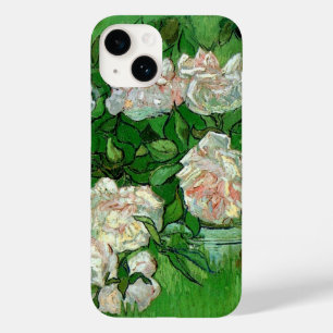 Still Life: Pink Roses by Vincent vanゴッホ Case-Mate iPhone 14ケース