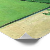 Still life - Pink Roses in a Vase,van Gogh ポスター (角)