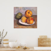 Still Life Quince, Apple, Pears by Paulセザンヌ ポスター (キッチン)